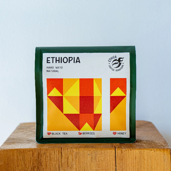 Photo of Ethica - Haro Wato Espresso: Natural, Ethiopia (250g) ( Default Title ) [ Ethica Coffee Roasters ] [ Coffee ]