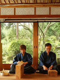 Photo of MATSU KAZE TEA Chikumeido Chasen - Shin Kazuho (Black Bamboo) ( ) [ Matsu Kaze Tea ] [ Tea Equipment ]