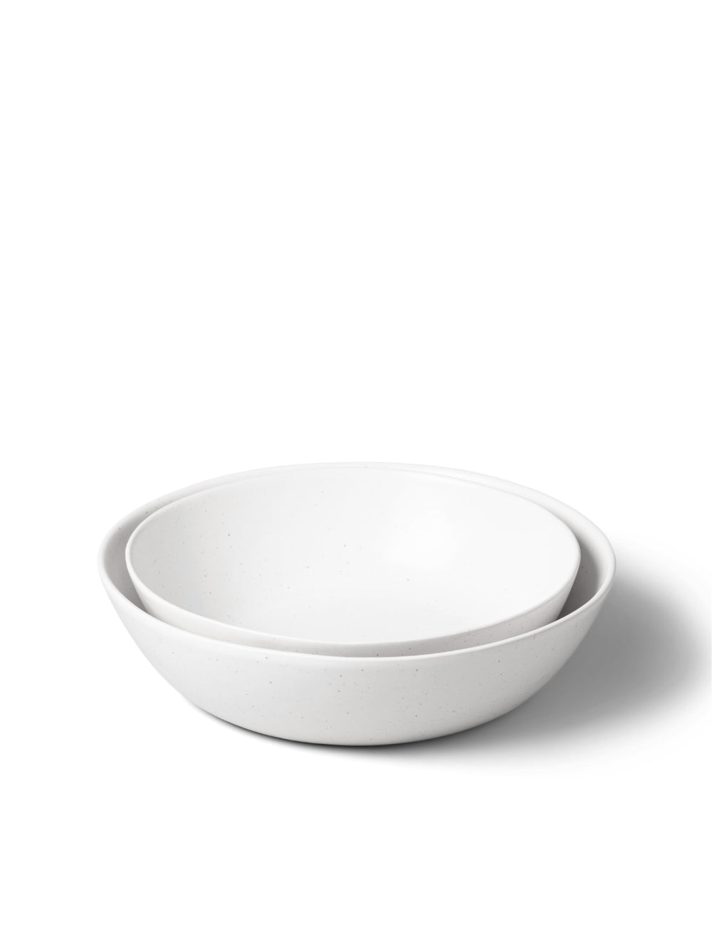 Photo of FABLE The Low Serving Bowls ( Speckled White ) [ Fable ] [ Bowls ]