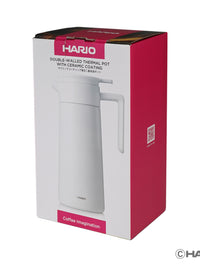Photo of HARIO Double-Walled Thermal Pot (w/ Ceramic Coating) (800ml/27oz) ( ) [ HARIO ] [ Decanters ]