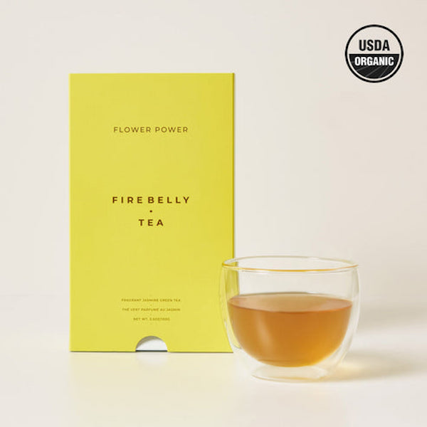 Photo of Firebelly Tea - Flower Power: Green Tea (100g) ( Default Title ) [ Firebelly Tea ] [ Tea ]