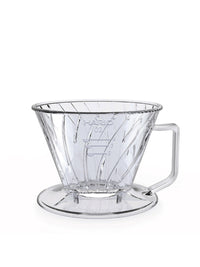 Photo of HARIO Pegasus 02 Dripper (Plastic) ( Clear ) [ HARIO ] [ Pourover Brewers ]