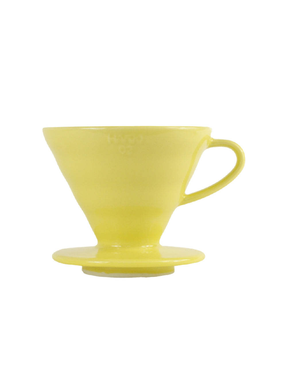 Photo of HARIO V60-02 Dripper (Ceramic) ( Lemon Yellow ) [ HARIO ] [ Pourover Brewers ]