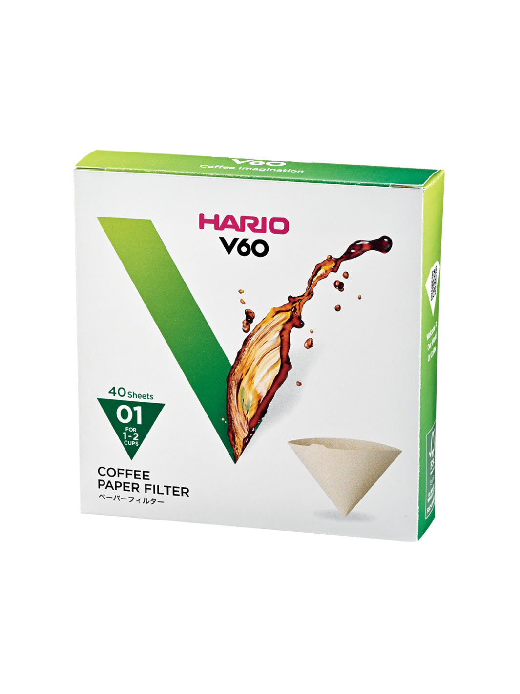 HARIO V60-01 Filters (40-Pack)