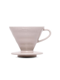 Photo of HARIO V60-02 Dripper (Ceramic) ( Dune Standard (JP EN) ) [ HARIO ] [ Pourover Brewers ]