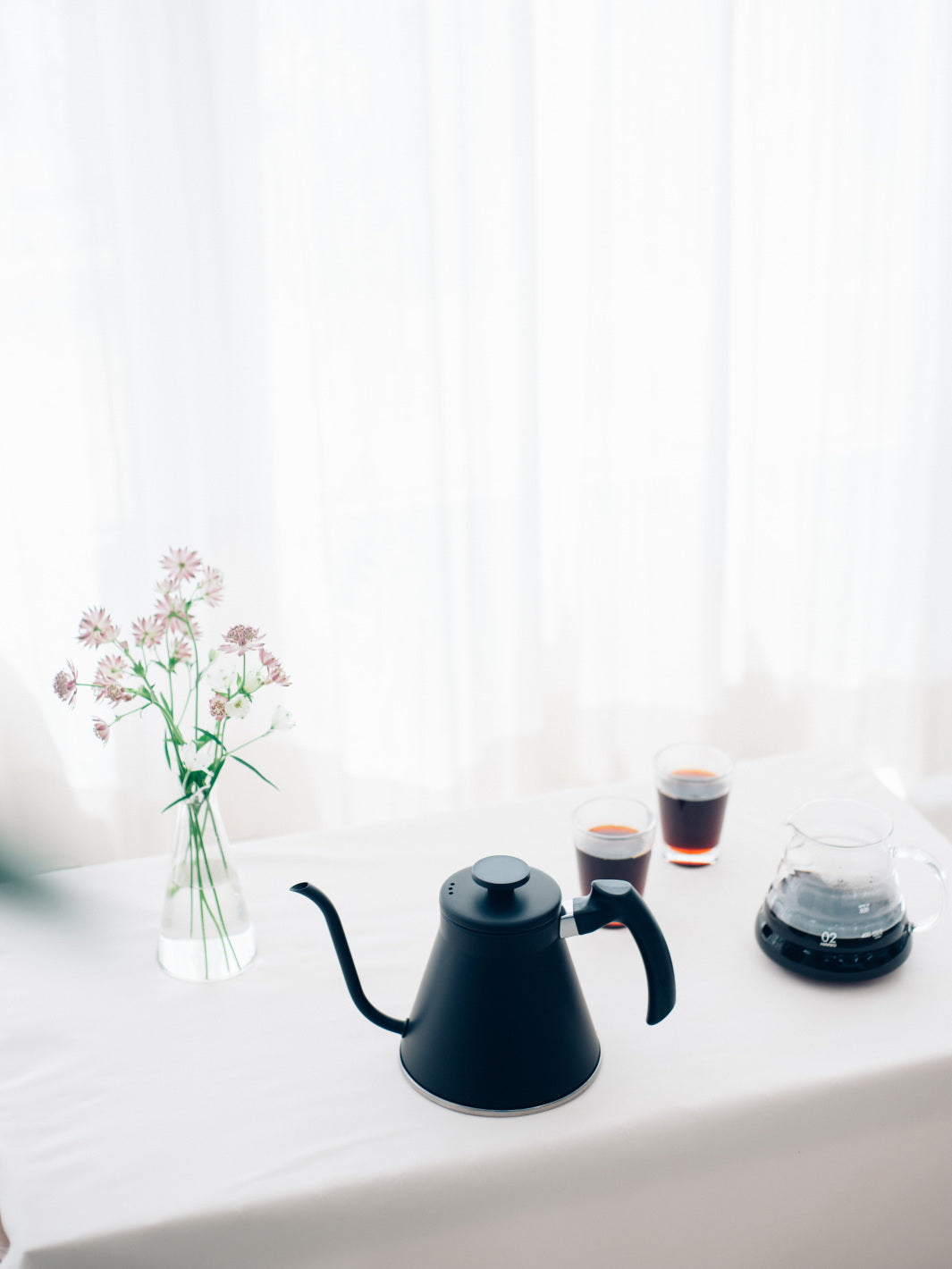 HARIO Fit Kettle (800ml/27oz) (Matte Black) - Thumbnail 4