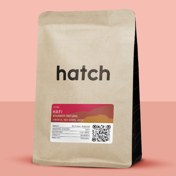 Photo of Hatch - Hafi: Natural, Burundi (300g) ( Default Title ) [ Hatch ] [ Coffee ]