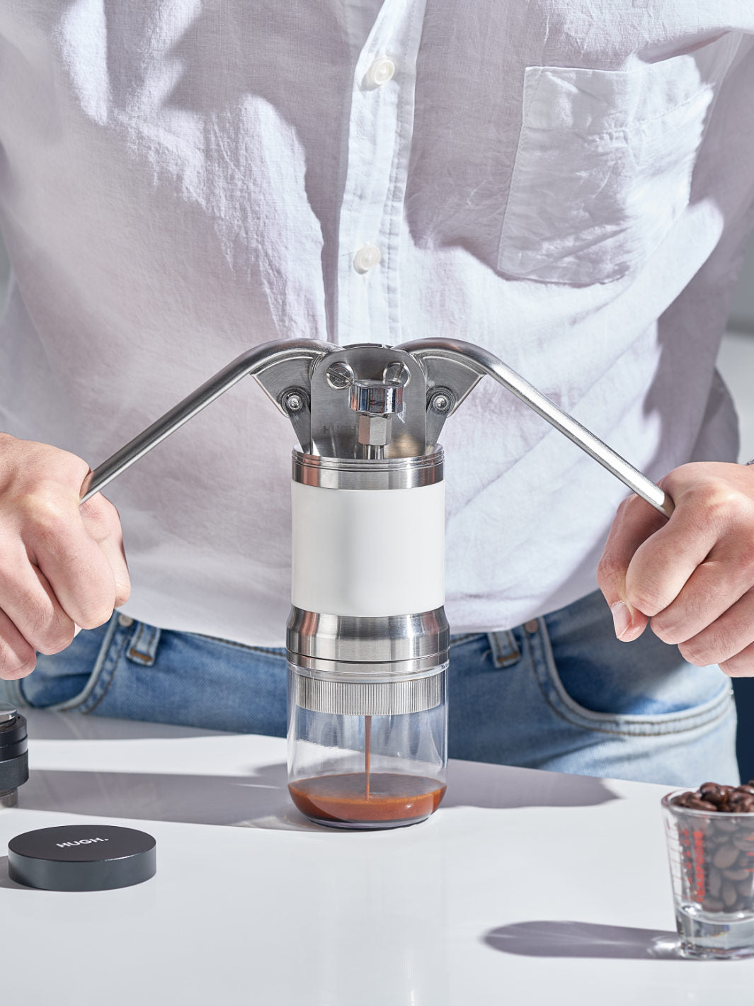 HUGH Leverpresso Pro Manual Espresso Maker