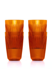 Photo of HUSKEE Renew Cup (12oz/355ml) (4-Pack) ( Amber ) [ Huskee ] [ Coffee Cups ]