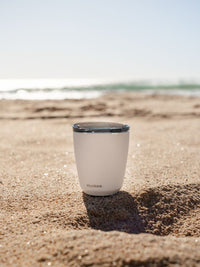 Photo of HUSKEE Steel Cup + Lid (8oz/237ml) ( ) [ Huskee ] [ Coffee Cups ]