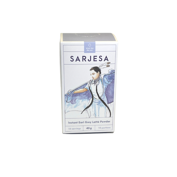 Photo of Sarjesa - Instant Early Grey Powder: 10 servings (40g) ( Default Title ) [ Sarjesa ] [ Tea ]