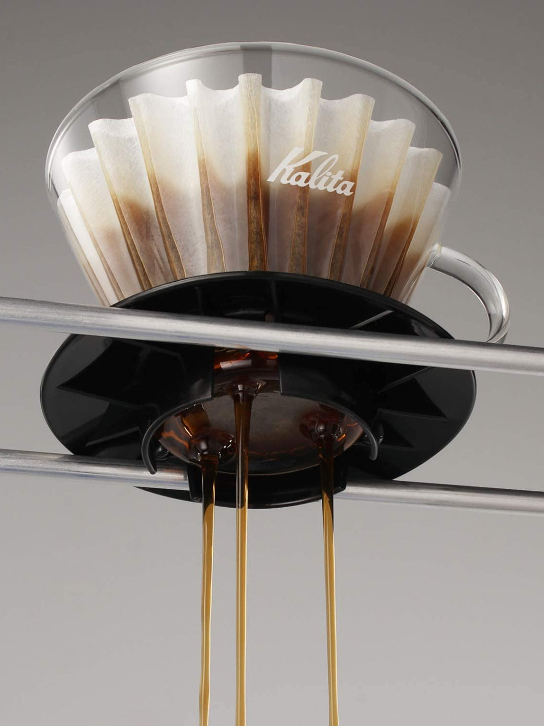 KALITA Wave 185 Glass Dripper (Black) – Eight Ounce Coffee