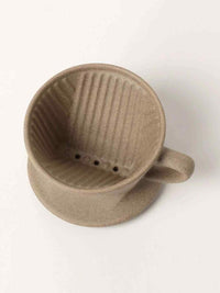 Photo of KALITA Sagan (Sandstone) Ceramic Dripper ( ) [ Kalita ] [ Pourover Brewers ]