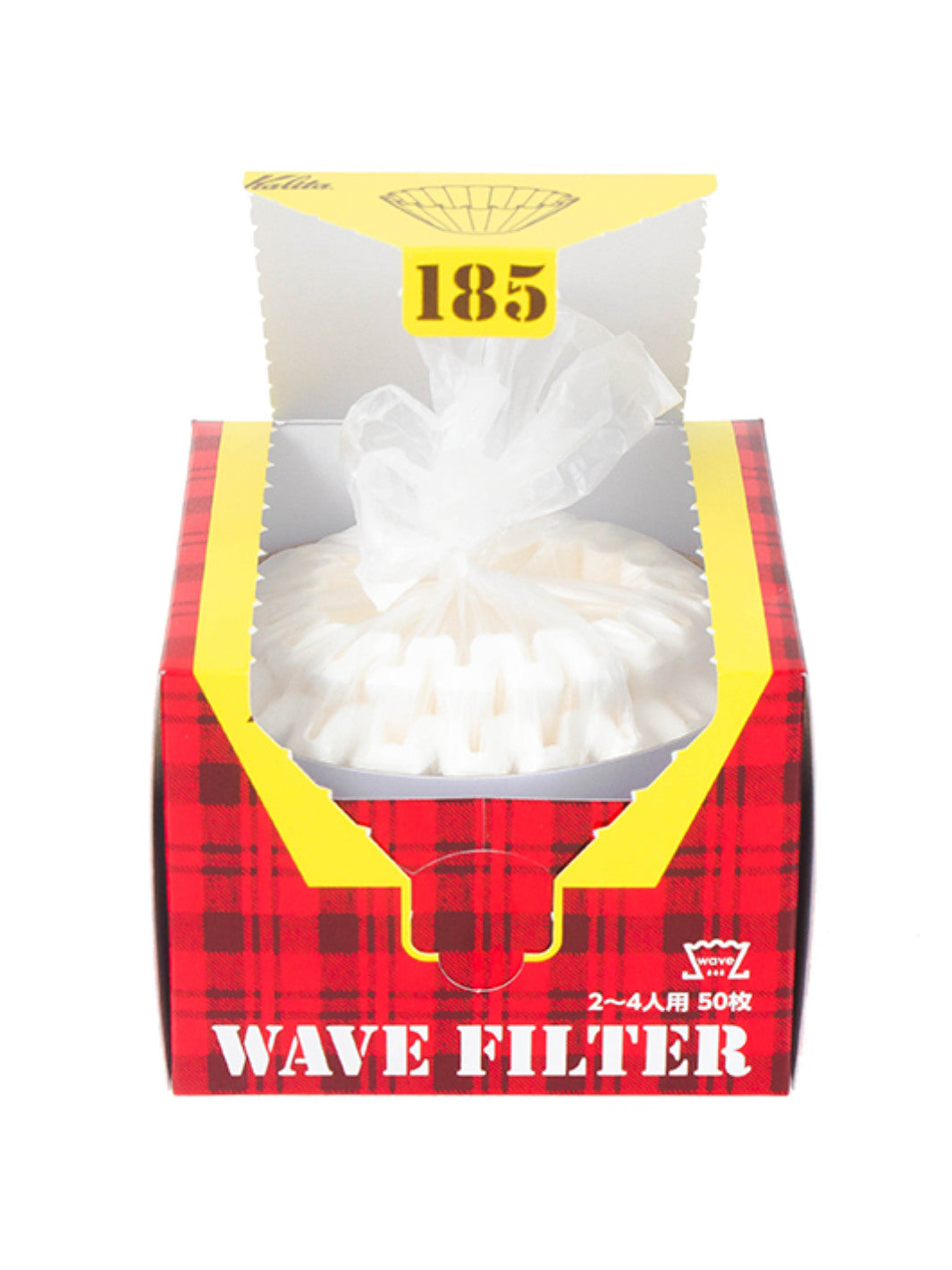 KALITA Wave 185 Filters (50-Pack) / Paper Filters | Eight Ounce Coffee