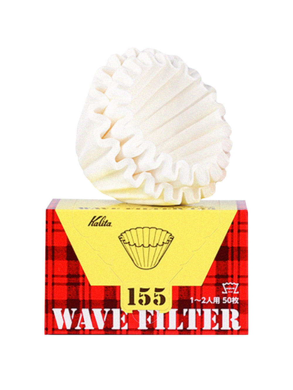 Photo of KALITA Wave 155 Filters (50-Pack) ( ) [ Kalita ] [ Paper Filters ]