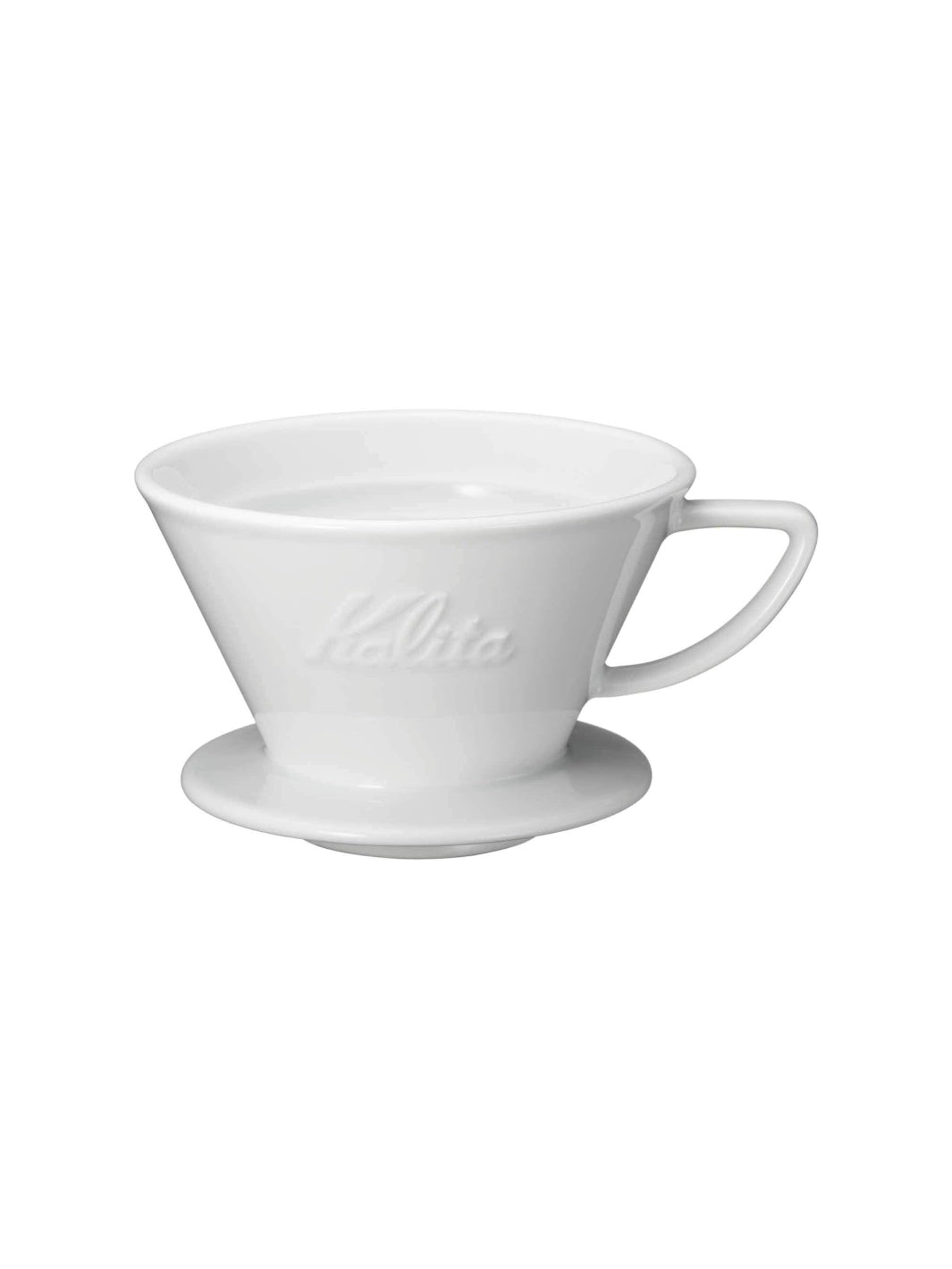 KALITA Wave 185 Hasami Porcelain Dripper (White)