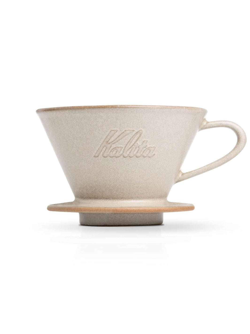 Photo of KALITA Wave 185 MINO Pottery Dripper ( Sand Beige ) [ Kalita ] [ Pourover Brewers ]