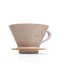 Photo of KALITA Wave 185 MINO Pottery Dripper ( ) [ Kalita ] [ Pourover Brewers ]