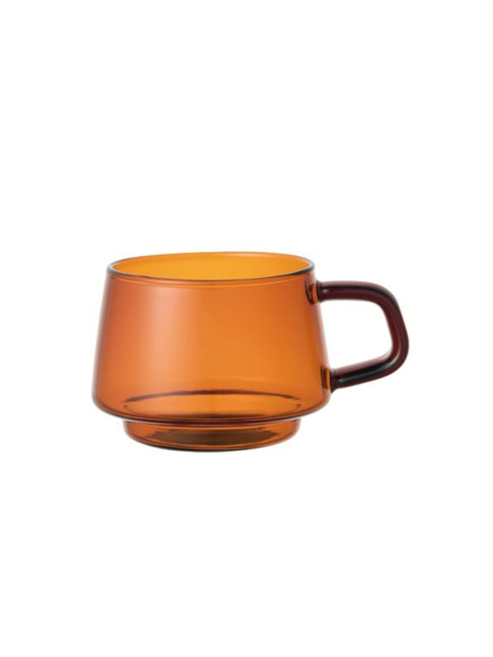 Photo of KINTO SEPIA Cup (270ml/9oz) ( Amber ) [ KINTO ] [ Coffee Glasses ]