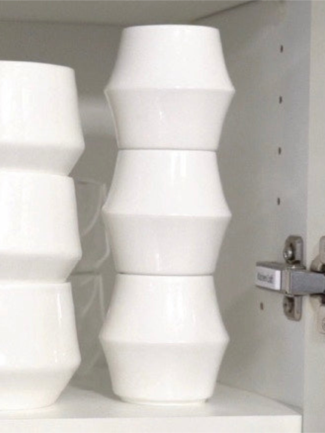 KRUVE CASCADE Porcelain Espresso Glasses (2-Pack) / Coffee Glasses