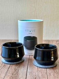 Photo of KRUVE IMAGINE Porcelain Glasses (2-Pack) ( ) [ Kruve ] [ Coffee Glasses ]