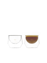 Photo of KRUVE IMAGINE Glasses (2-Pack) ( Cortado (150ml/5oz) ) [ Kruve ] [ Coffee Glasses ]