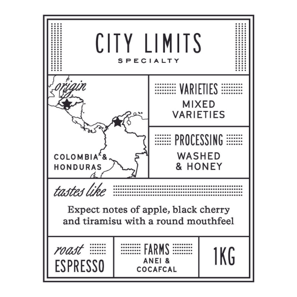 Photo of Manhattan - City Limits 1kg ( Default Title ) [ Manhattan Coffee Roasters ] [ Coffee ]