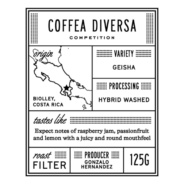 Manhattan - Coffea Diversa: Geisha Hybrid Washed