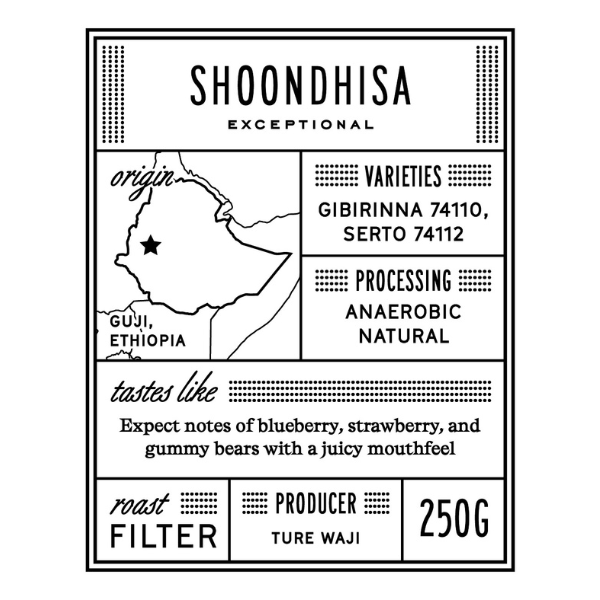 Photo of Manhattan - Shoondhisa: Anaerobic Natural ( Default Title ) [ Manhattan Coffee Roasters ] [ Coffee ]