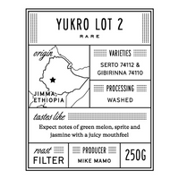 Photo of Manhattan - Yukro Lot 2 ( Default Title ) [ Manhattan Coffee Roasters ] [ Coffee ]