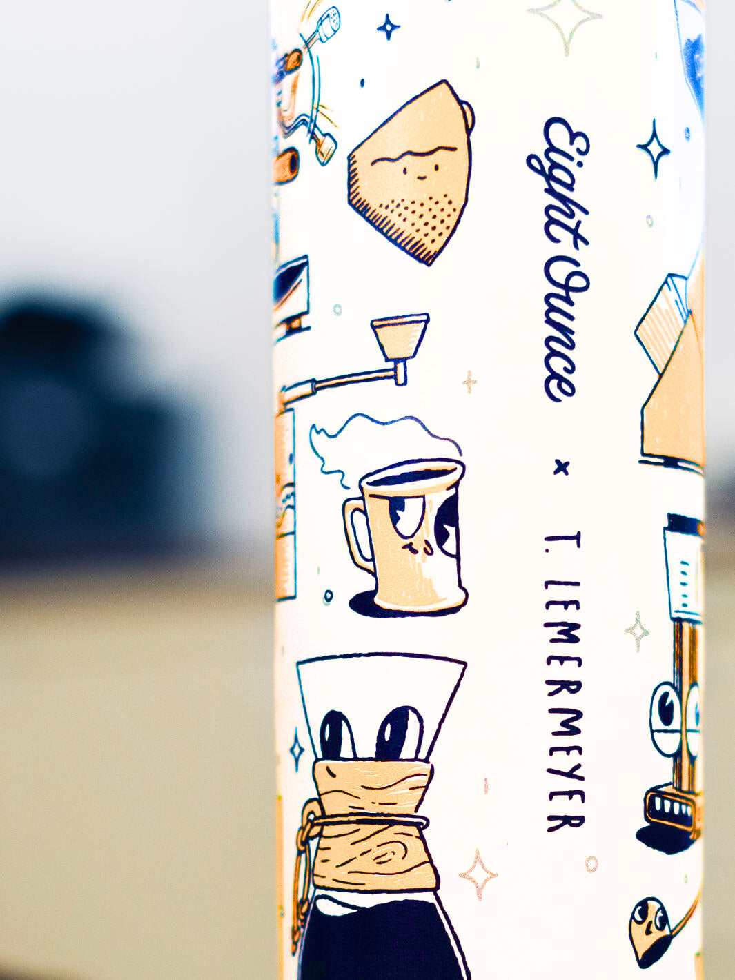 MiiR "Eight Ounce/8oz Brew Crew" Wide Mouth Bottle (591ml/20oz) [Limited Edition] (White)