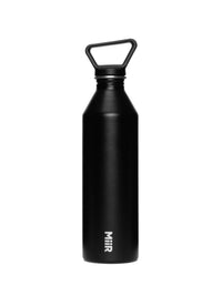 Photo of MiiR Narrow Mouth Single Wall Bottle (798ml/27oz) ( Black ) [ MiiR ] [ Hydration Bottles ]