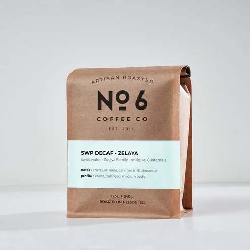 Photo of No6 - Decaf Zelaya ( Default Title ) [ No6 Coffee Co. ] [ Coffee ]