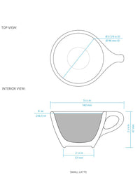 Photo of notNeutral LINO Small Latte Cup (8oz/237ml) ( ) [ notNeutral ] [ Coffee Cups ]
