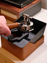 Photo of PROPER BY DESIGN Olympus Knockbox + Tamping Station ( ) [ Proper by Design ] [ Knock Boxes ]