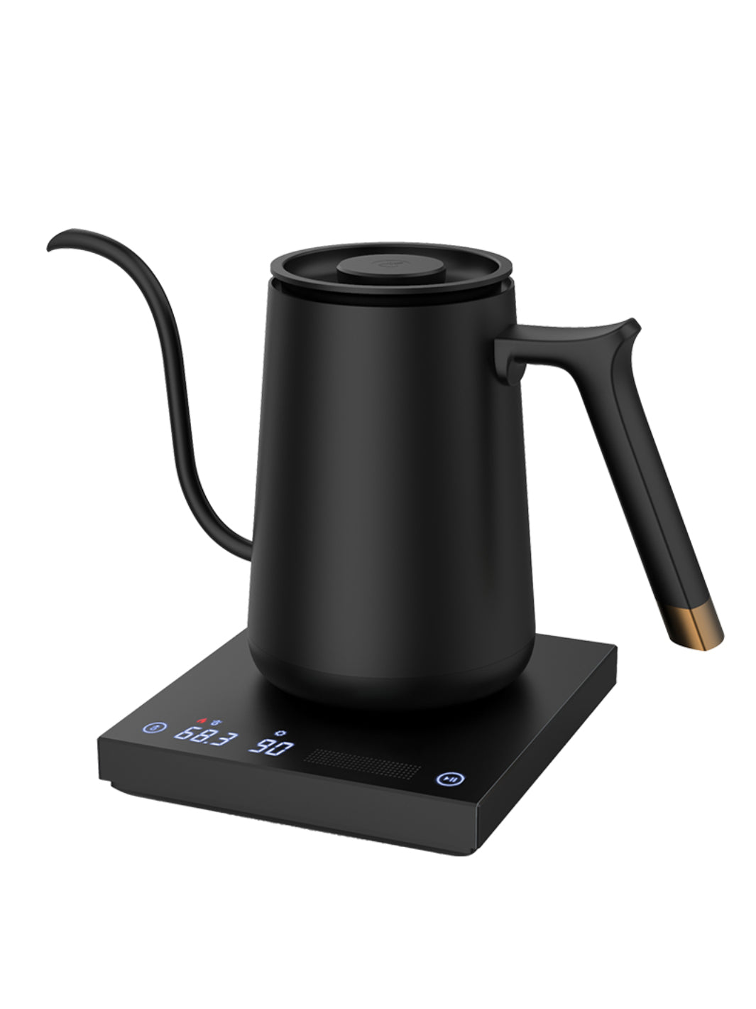 TIMEMORE Fish Electric Pourover Kettle (120V) (1000W/600ml) (Black)