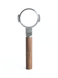 Photo of WEBER WORKSHOPS BUCK Naked Portafilter ( Teak ) [ Weber Workshops ] [ Portafilters ]