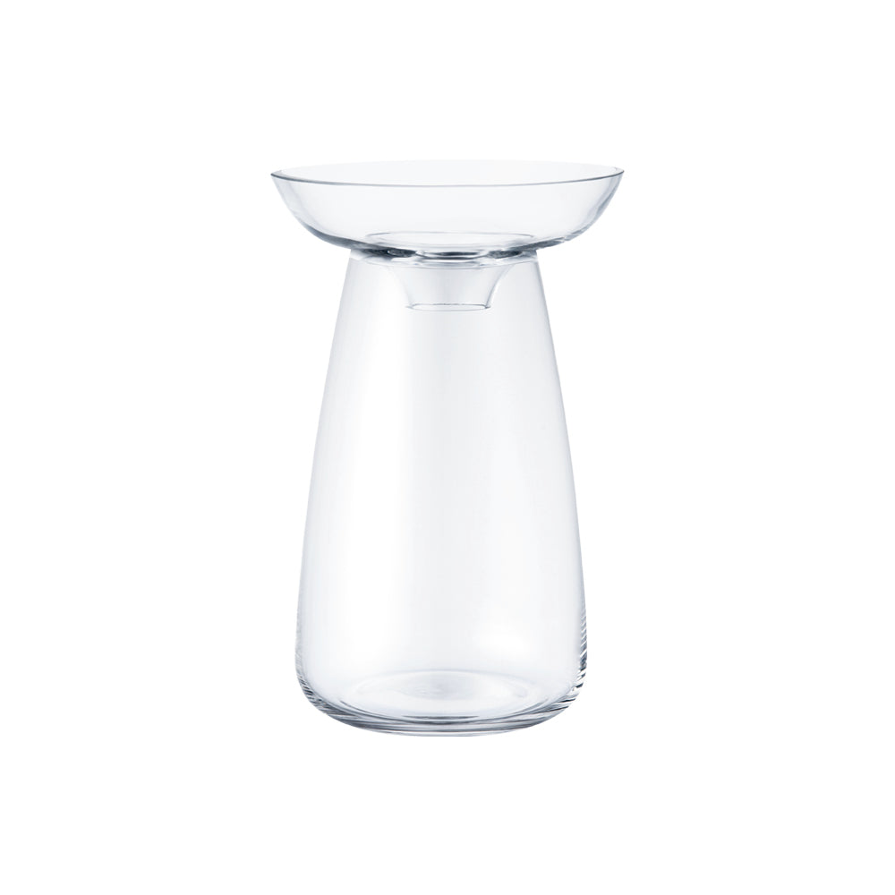 Photo of KINTO AQUA CULTURE Vase 120mm ( Clear ) [ KINTO ] [ Vase ]