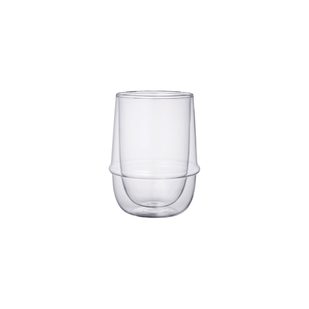 Photo of KINTO KRONOS Double Wall Iced Tea Glass 350ml ( Clear ) [ KINTO ] [ Tea Equipment ]
