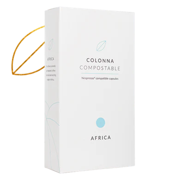 Photo of Colonna - Compostable Africa Espresso Capsules (Box of 10) ( ) [ Colonna ] [ Coffee ]