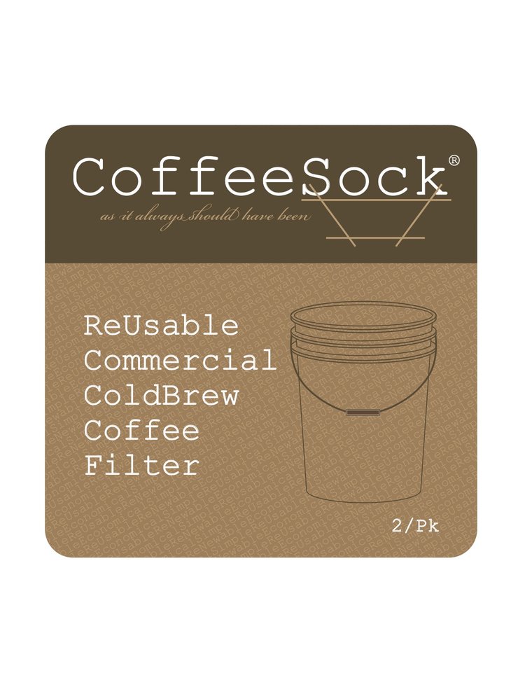 CoffeeSock Commercial Cold Brew Cloth Filters