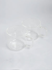 Photo of APRIL Glass Mugs (2-Pack) ( Default Title ) [ April ] [ Coffee Glasses ]