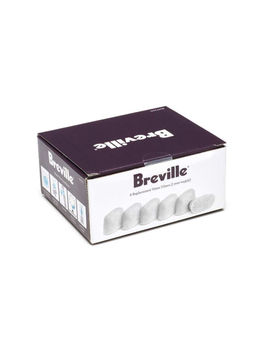 Photo of BREVILLE Replacement Water Filters (6-Pack) ( Default Title ) [ Breville ] [ Water Filtration ]