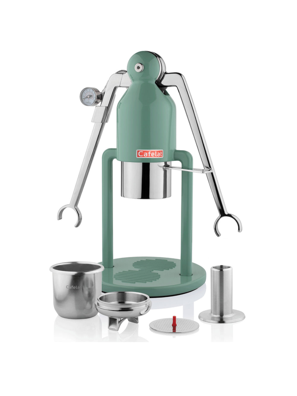 Photo of CAFELAT Robot ( Barista Retro Green ) [ Cafelat ] [ Espresso Machines ]