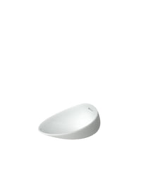 Photo of COOKPLAY Jomon Mini Bowl-Plate (10x8cm/4x3.15in) ( Glazed White ) [ Cookplay ] [ Bowls ]