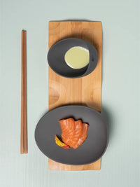 Photo of COOKPLAY Jomon Small Plate (14x11cm/5.5x4.3in) ( ) [ Cookplay ] [ Bowls ]