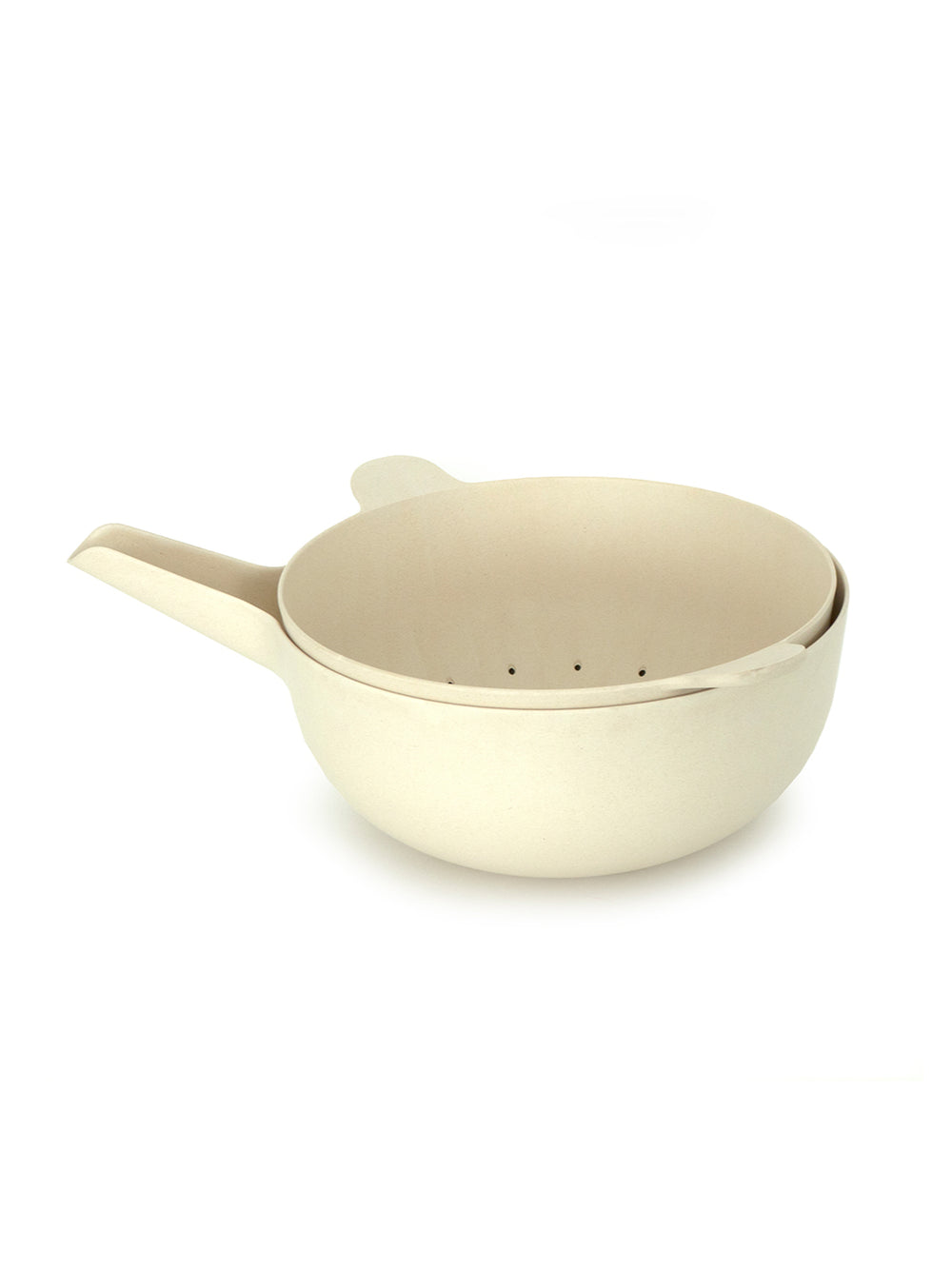 Photo of EKOBO Pronto Large Mixing Bowl & Colander Set ( White ) [ EKOBO ] [ Kitchen ]