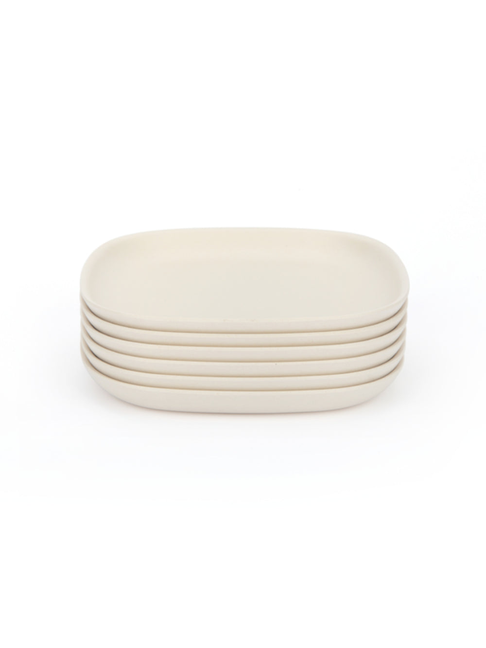 Photo of EKOBO Gusto Cocktail Plate Set (6 Plates) ( White ) [ EKOBO ] [ Plates ]