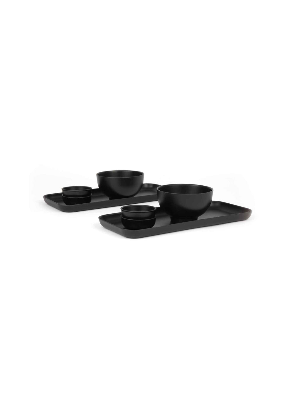 Photo of EKOBO Fresco Sushi Set ( Black ) [ EKOBO ] [ Plates ]