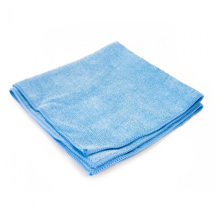 Photo of Microfiber Cloth Towel 16" x 16" ( Blue ) [ Espresso Parts ] [ Barista Tools ]